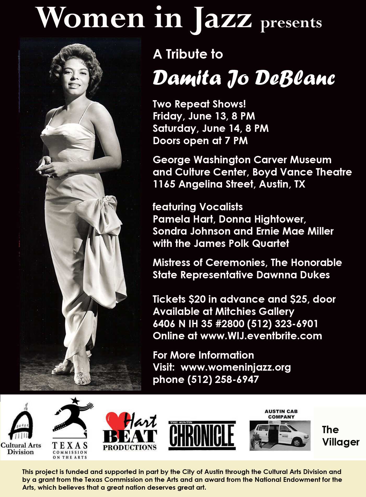 Tribute to Damita Jo DeBlanc