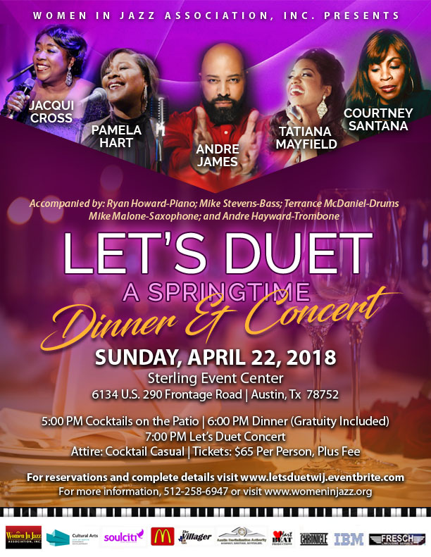 Let’s Duet: A Springtime Dinner Concert, Sunday, April 22nd